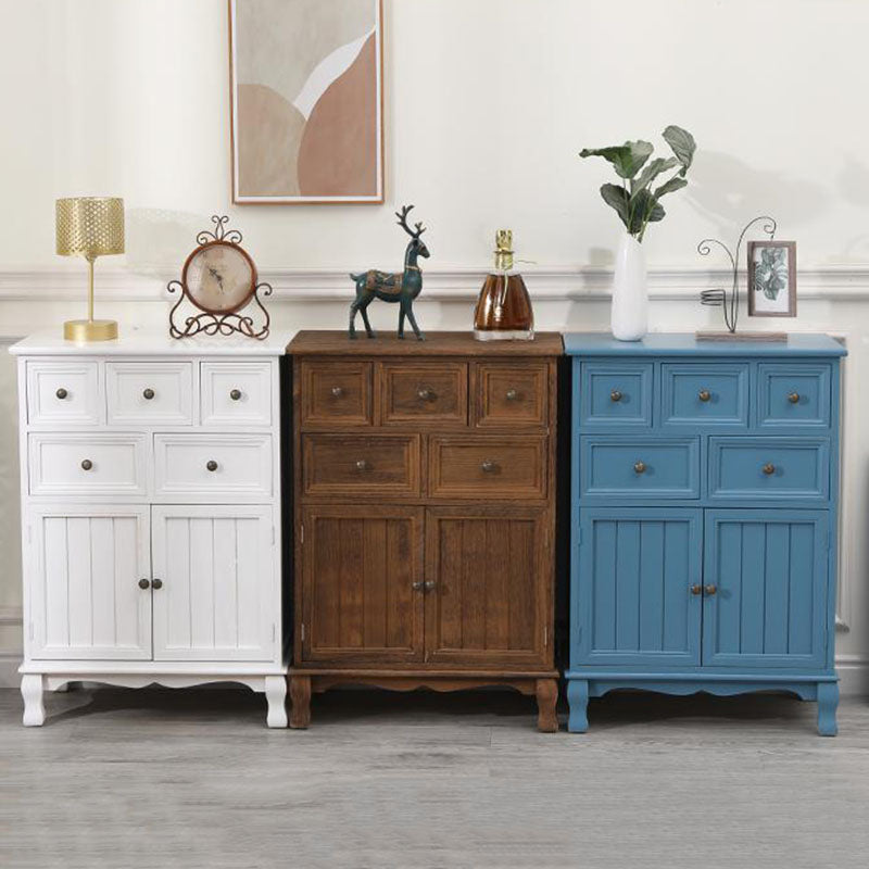 Contemporary Bedroom Storage Chest Dresser Solid Wood Dresser