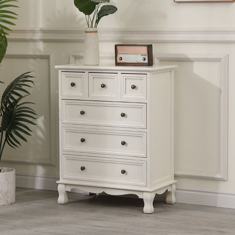 Contemporary Bedroom Storage Chest Dresser Solid Wood Dresser