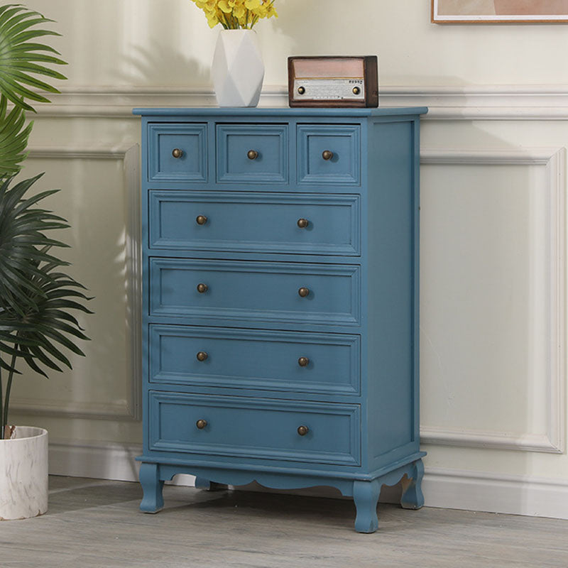 Contemporary Bedroom Storage Chest Dresser Solid Wood Dresser