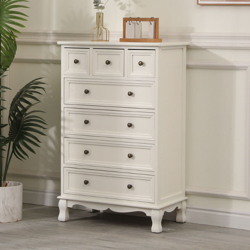 Contemporary Bedroom Storage Chest Dresser Solid Wood Dresser