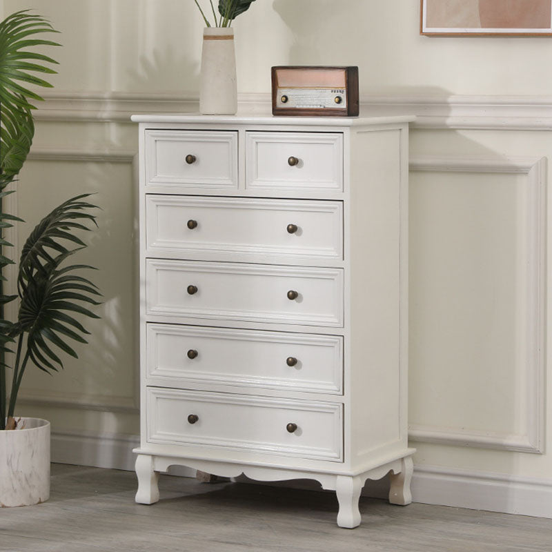 Contemporary Bedroom Storage Chest Dresser Solid Wood Dresser