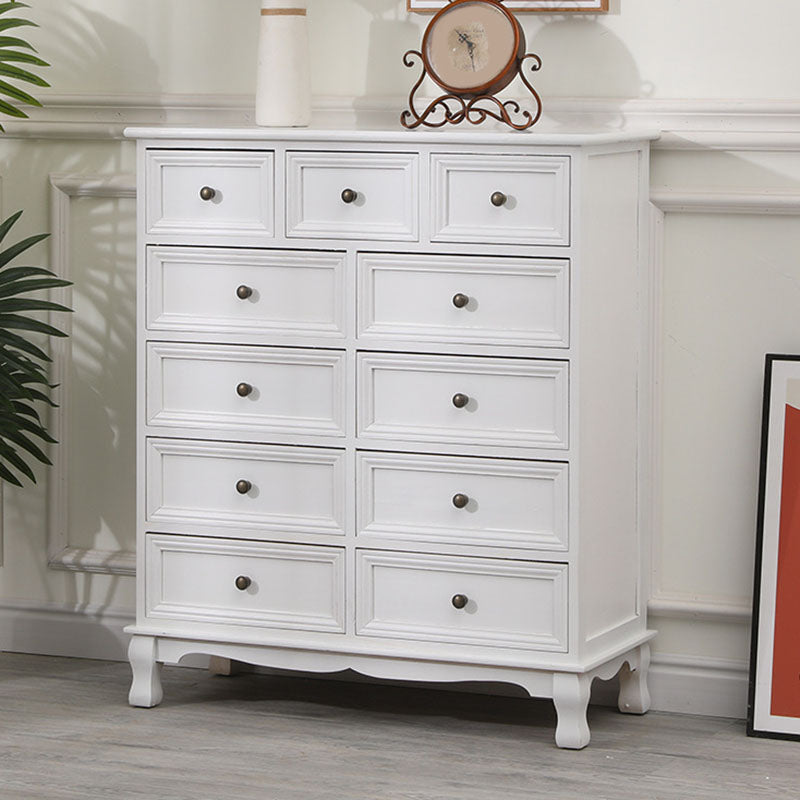 Contemporary Bedroom Storage Chest Dresser Solid Wood Dresser