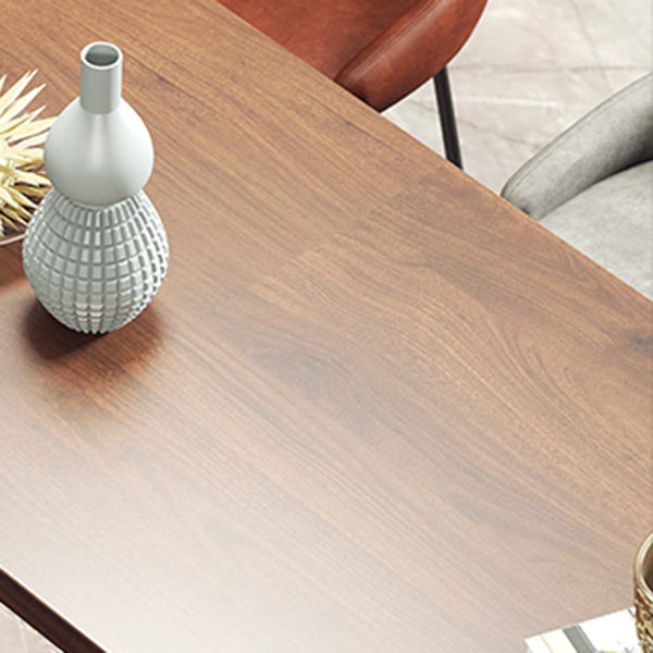 Industrial Black Metal Frame Bistro Table Brown Pine Wood Top Bar Table