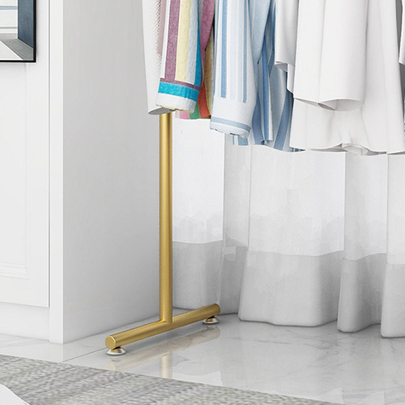 Simplicity Free Standing Solid Color Metal Coat Rack for Living Room