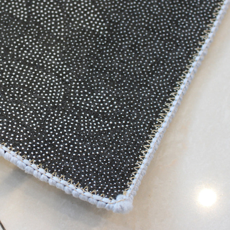 Simplicity Area Carpet Apricot Rug Polyester Stain Resistant Area Rug for Living Room