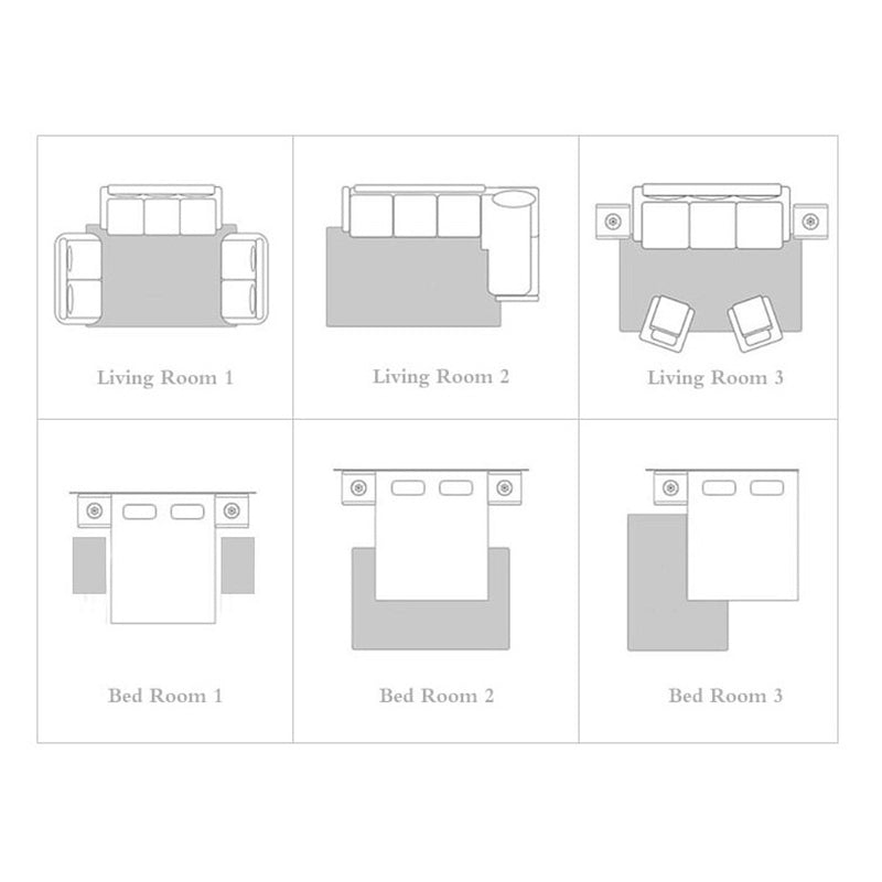 Contemporary Rug Halloween Polyester Carpet Stain Resistant Area Rug for Living Room