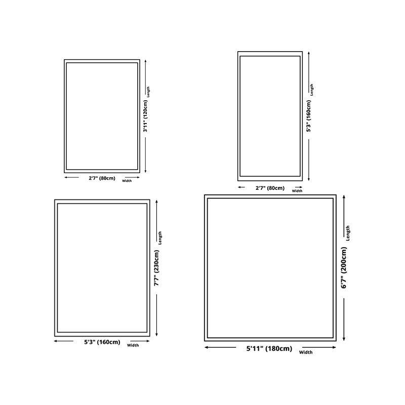 Trendy Scroll Pattern Rug Polyester Carpet Non-Slip Backing Area Rug for Living Room