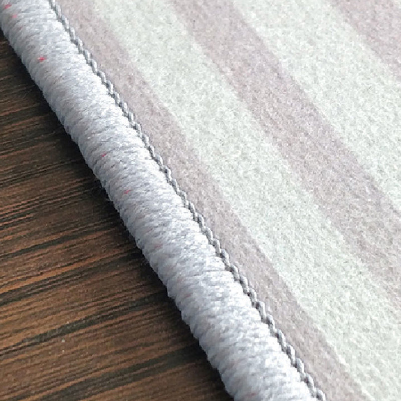 Casual Floral Pattern Rug Polyester Carpet Stain Resistant Area Rug for Adult's Bedroom