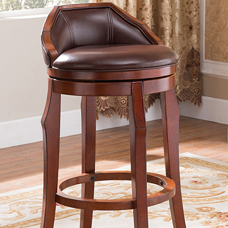 Modern 1/2/3 Pieces Solid Wood Pub Table Set Round Counter Table for Dining Room