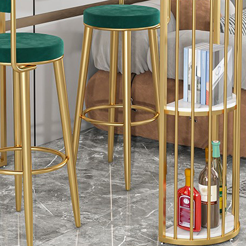 Luxurious Irregular Shape Bar Table Set 1/2/3 Pieces Sintered Stone Counter Table Set