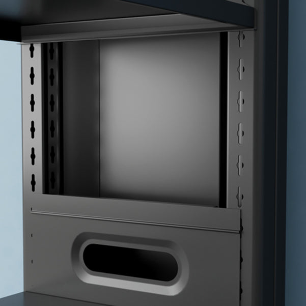 Urban Open Back Shelf Bookcase Standard Steel Bookshelf for Study Room