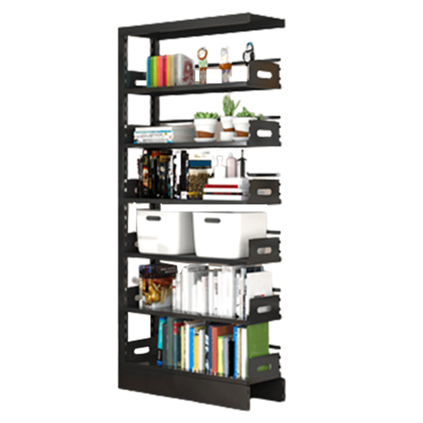 Urban Open Back Shelf Bookcase Standard Steel Bookshelf for Study Room