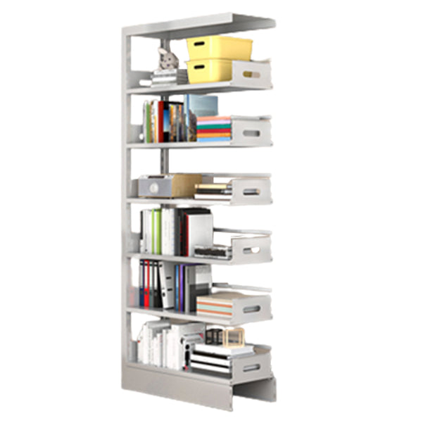 Urban Open Back Shelf Bookcase Standard Steel Bookshelf for Study Room