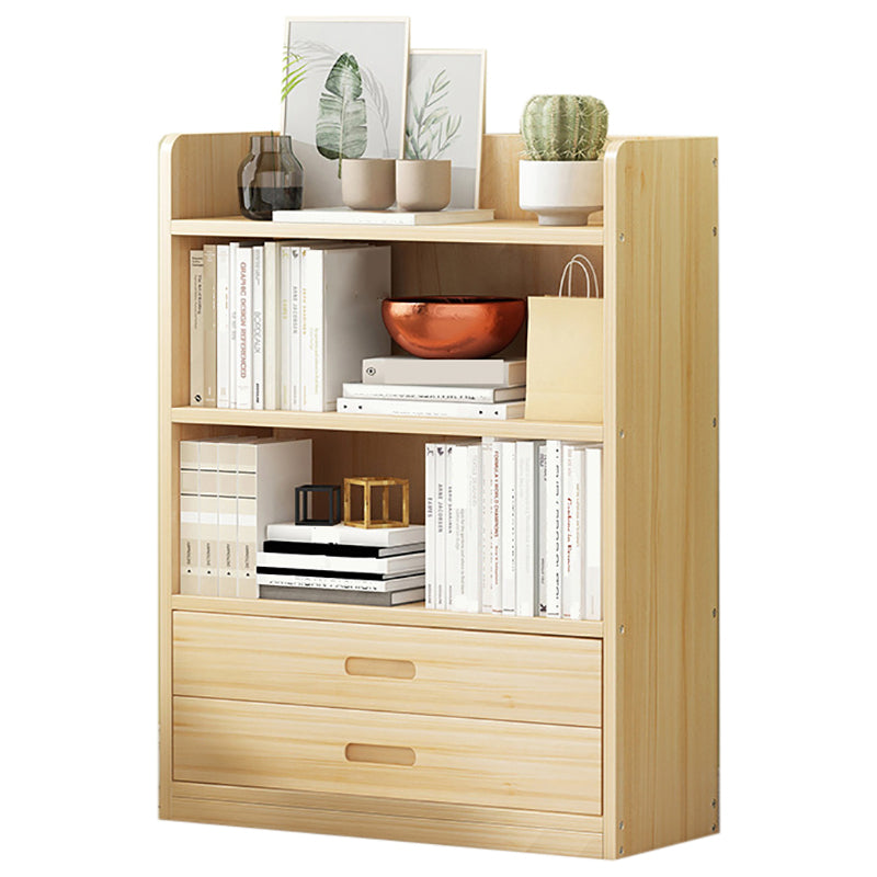 Wooden Shelf Bookcase Contemporary Book Shelf for Studying Room