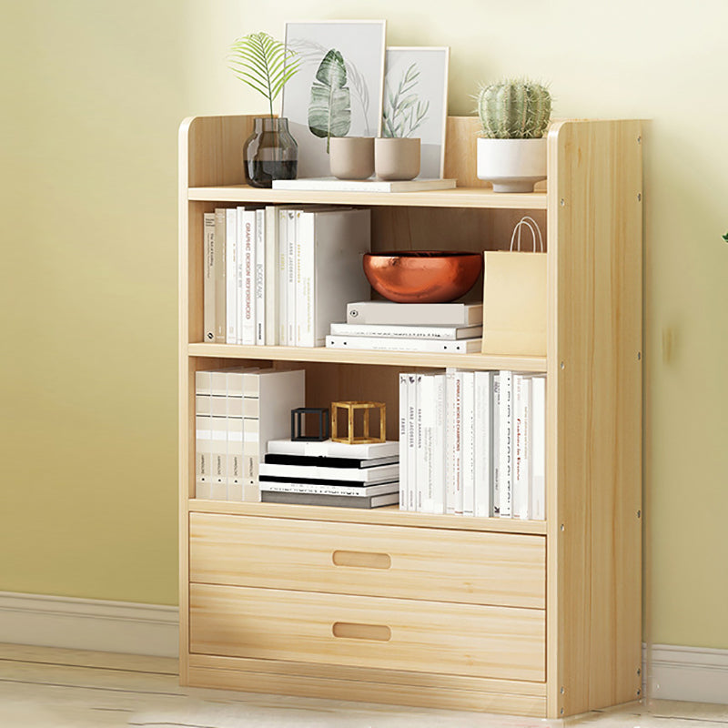 Wooden Shelf Bookcase Contemporary Book Shelf for Studying Room