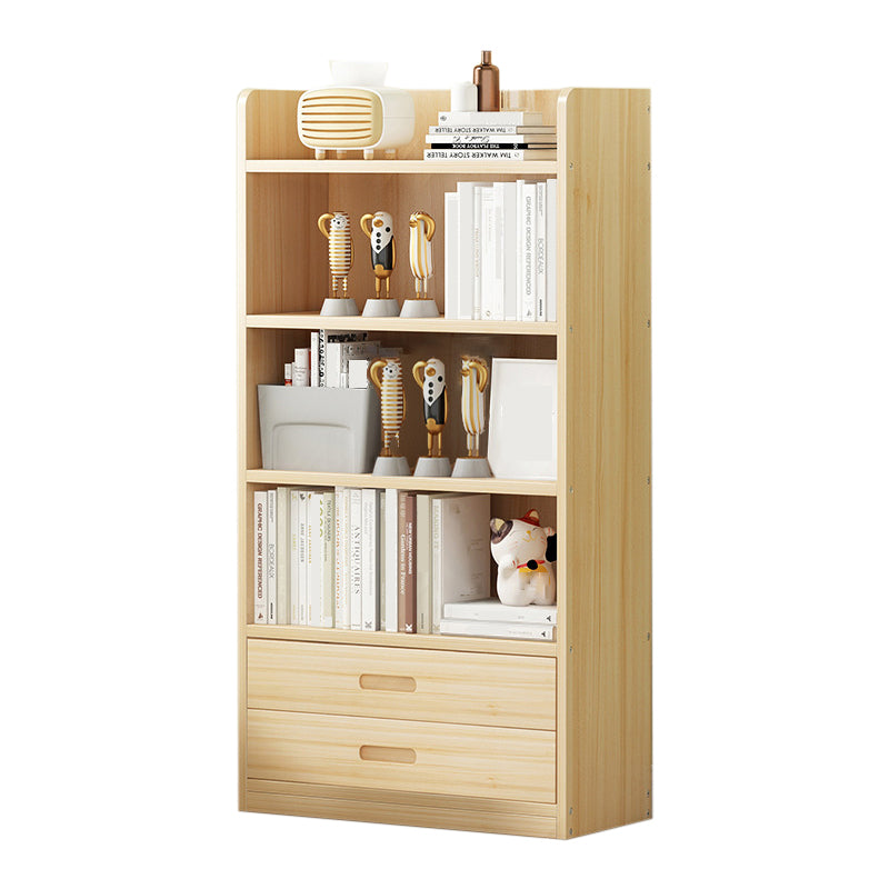 Wooden Shelf Bookcase Contemporary Book Shelf for Studying Room