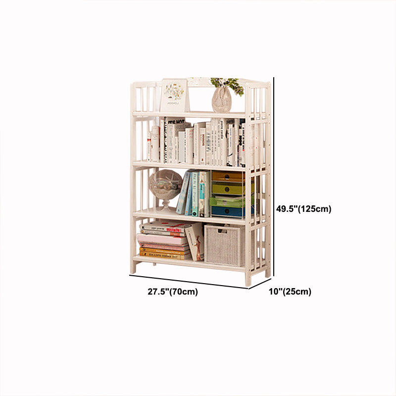 Wooden Shelf Bookcase Contemporary Book Shelf for Studying Room