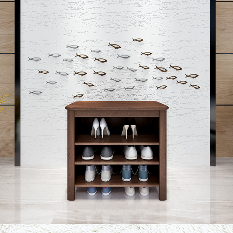 13.8" Wide Modern Entryway Bench Solid Wood Entryway Bench Seating Bench