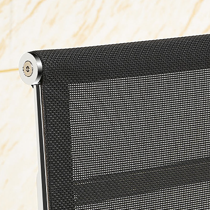 Fixed Arms Conference Chair Modern No Wheels Conference Chair