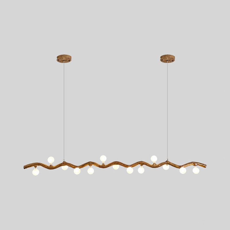 Modern Style Hanging Island Light Creative Hanging Lighting Fixture for Dining Room