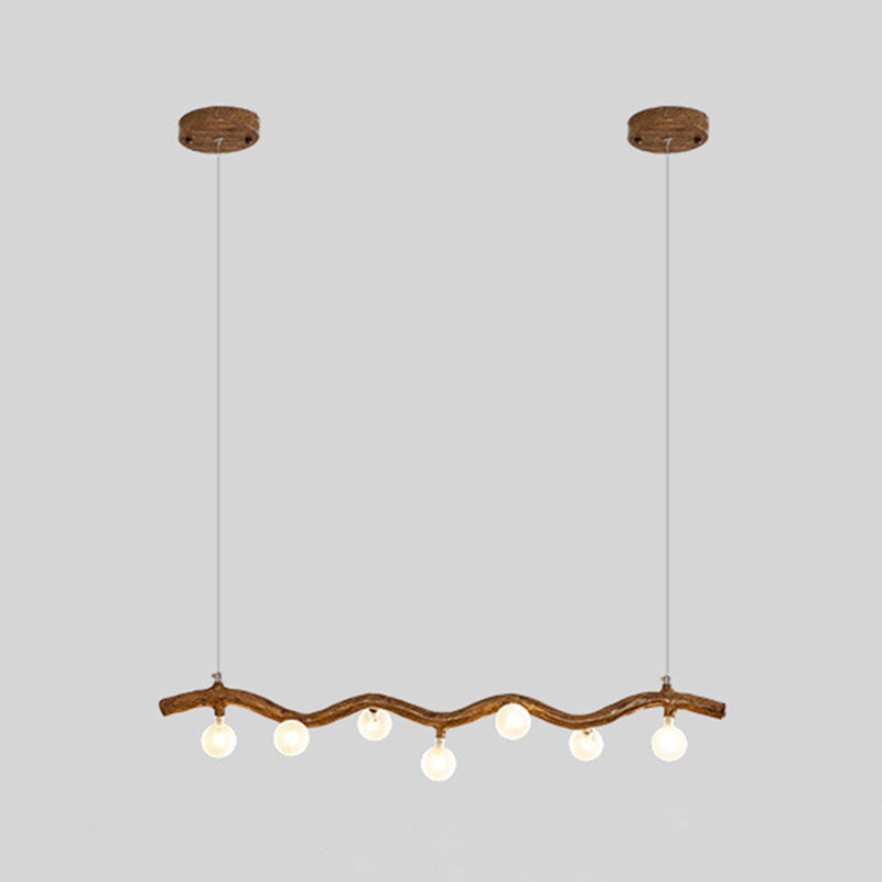 Modern Style Hanging Island Light Creative Hanging Lighting Fixture for Dining Room