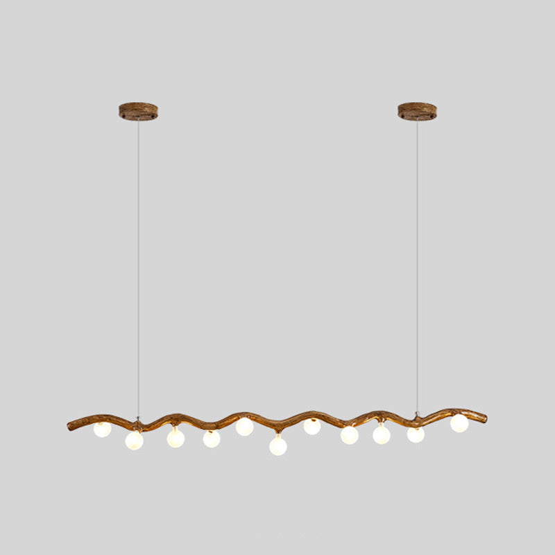 Modern Style Hanging Island Light Creative Hanging Lighting Fixture for Dining Room