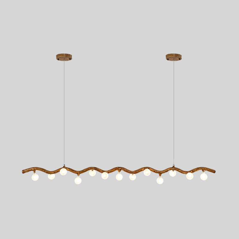 Modern Style Hanging Island Light Creative Hanging Lighting Fixture for Dining Room