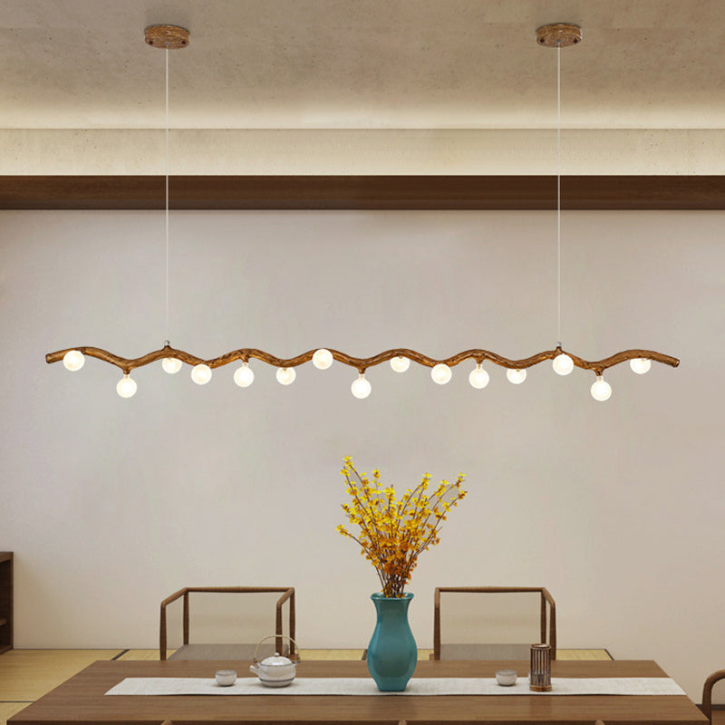 Modern Style Hanging Island Light Creative Hanging Lighting Fixture for Dining Room