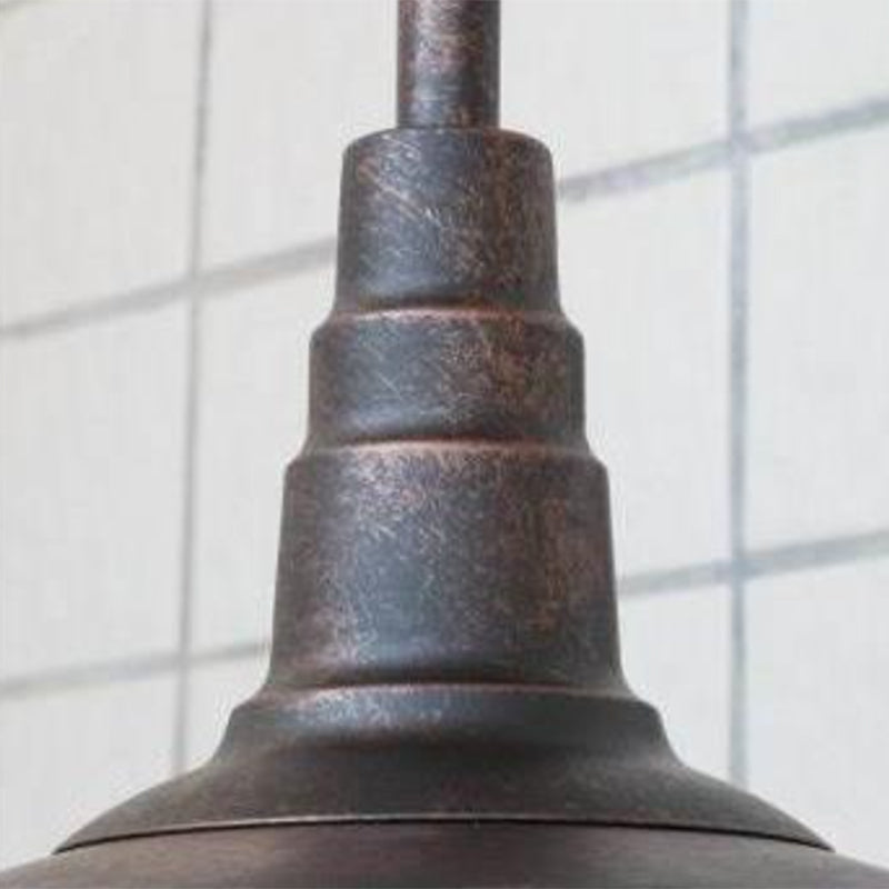 1-Light Wall Sconce Industrial Outdoor Sconce Lighting With Metal Shade