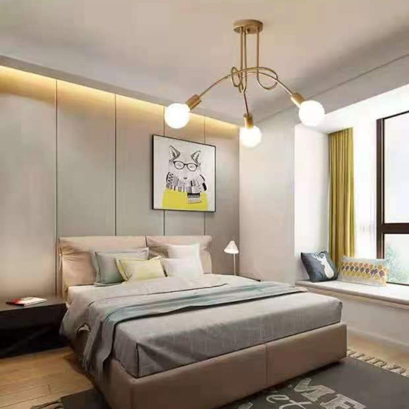 Industrial Ceiling Light Household Flush Mount Light Fixture for Living Room