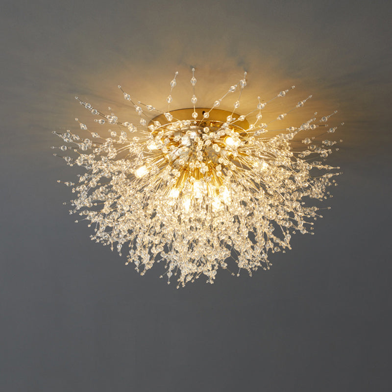 Modern Sputnik Flush Mount Light Flush Ceiling Lights for Dining Room