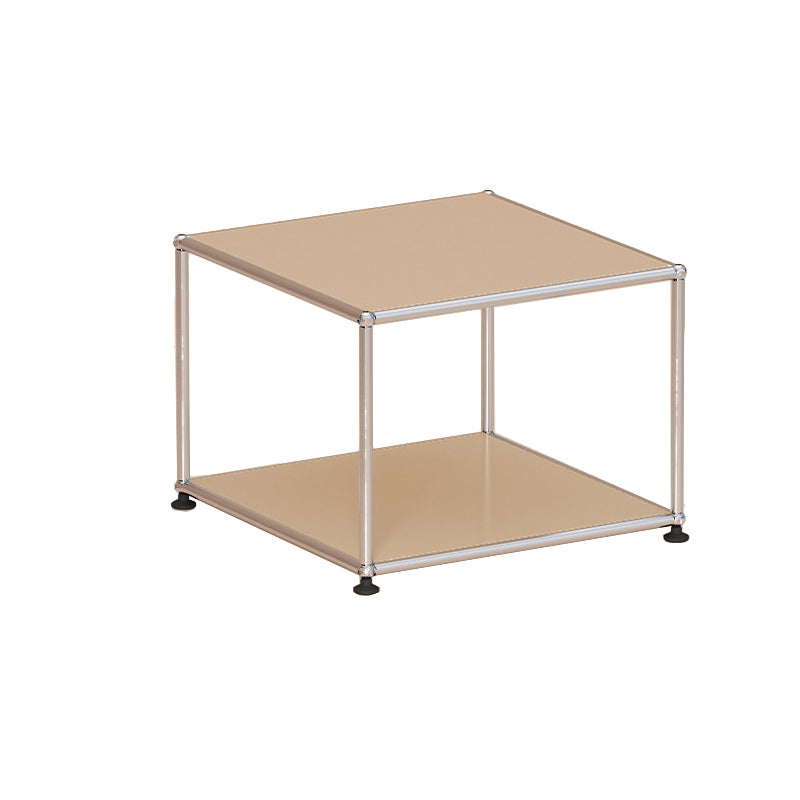 Contemporary Style Coffee Cocktail Table Metal 4 Legs Coffee Table