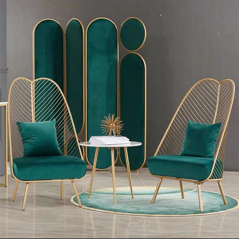 Glam Removable Cushions Armless Basic Four Leg Pillow Back Parsons Chair