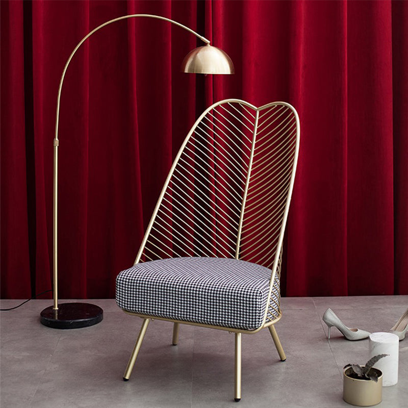 Glam Removable Cushions Armless Basic Four Leg Pillow Back Parsons Chair