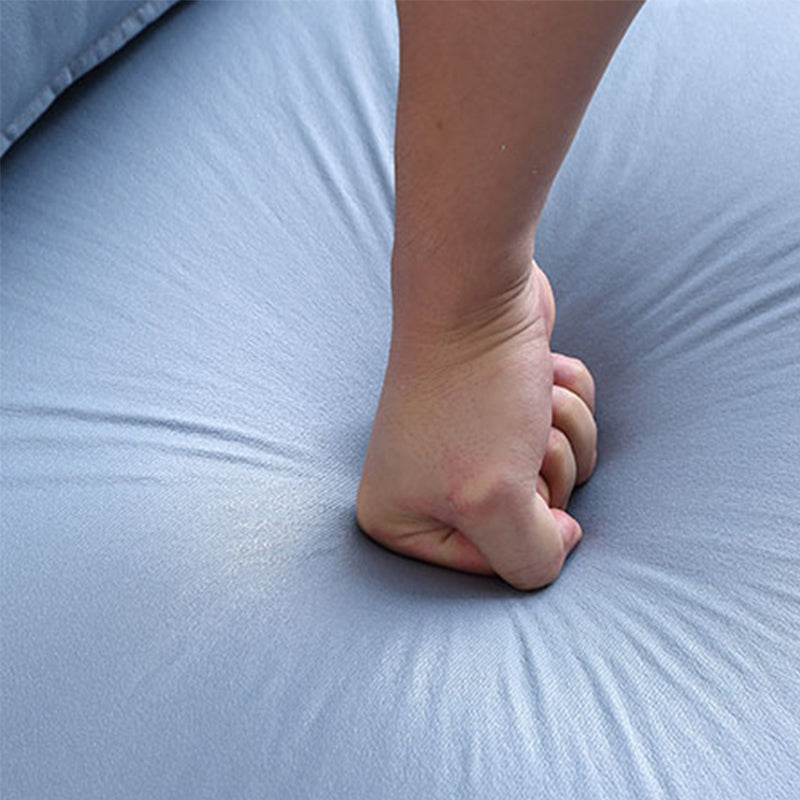 24.4" Wide Faux Leather Fixed Back Sponge Armless Slipper Chair