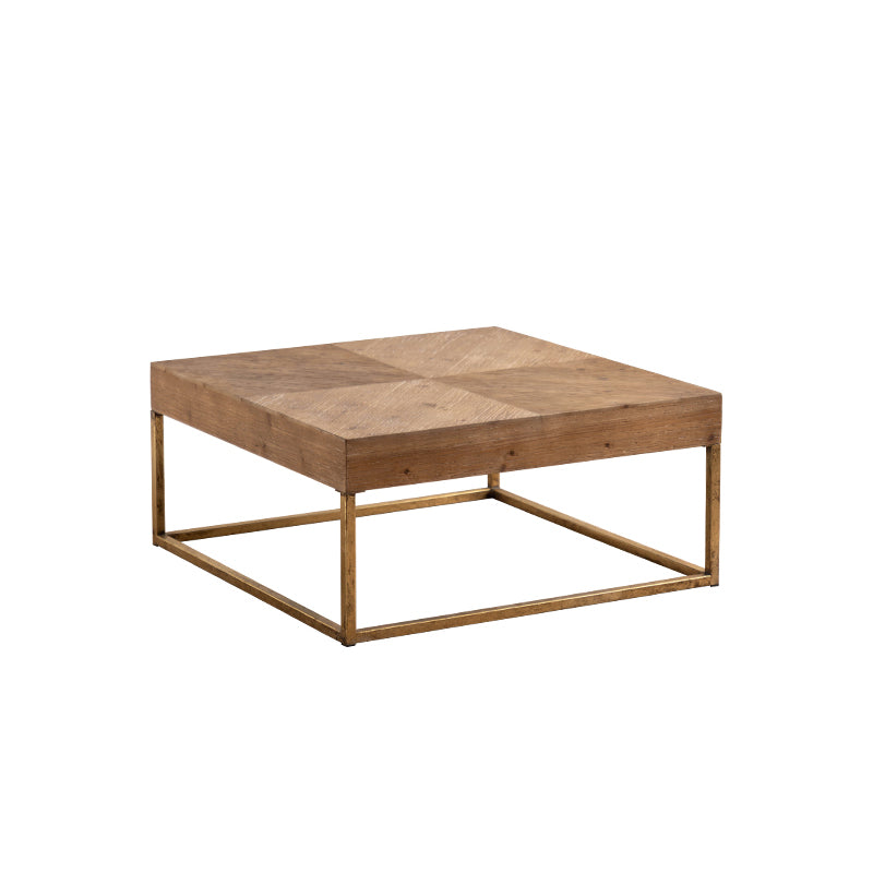 Scandinavian Medium Wood Coffee Table Wooden Coffee Table for Living Room