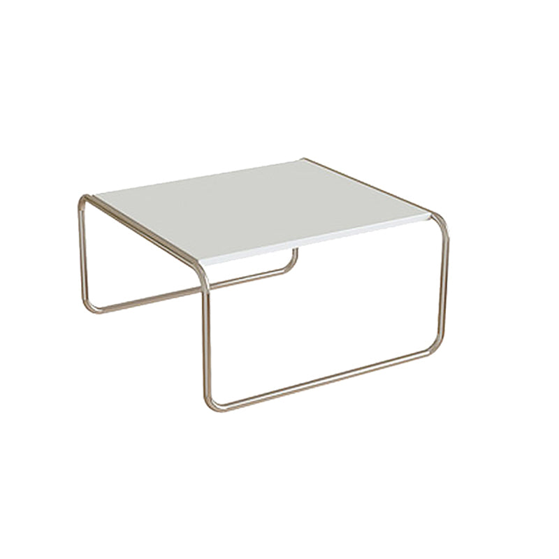 Modern Sled Wooden Coffee Table Set Rectangular Top Shape Cocktail Table