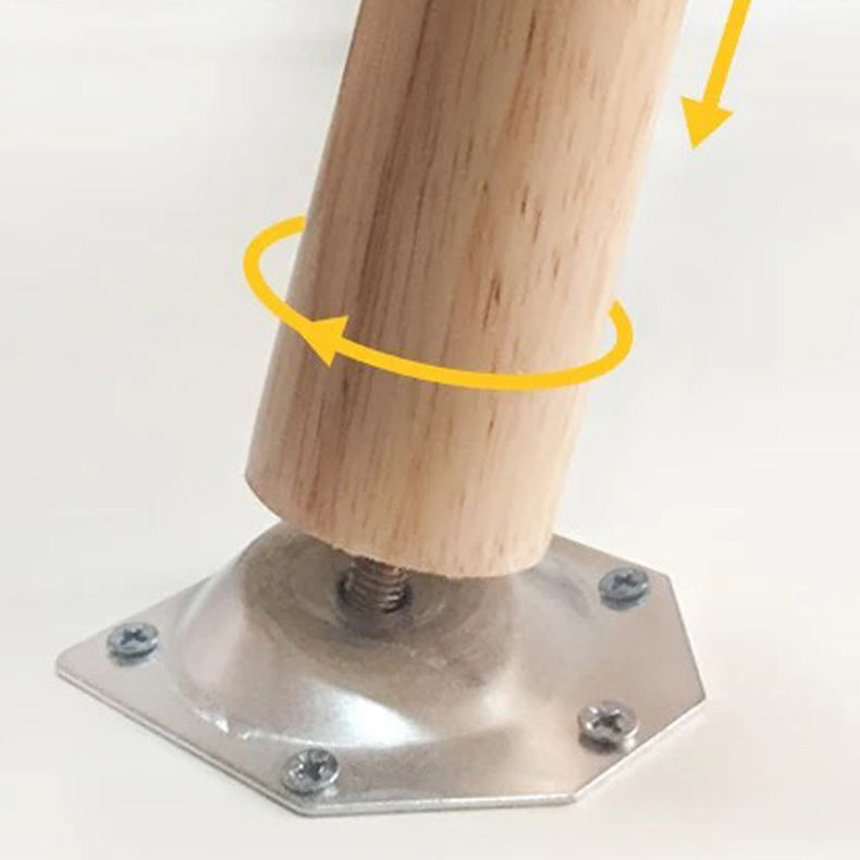 4 Legs Square Cocktail Table Minimalist Modern Wood Coffee Table