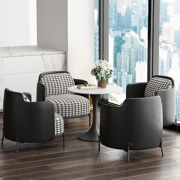 Modern Style Dining Table Tulip Sintered Stone Table for Dining Room