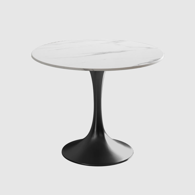 Modern Style Dining Table Tulip Sintered Stone Table for Dining Room