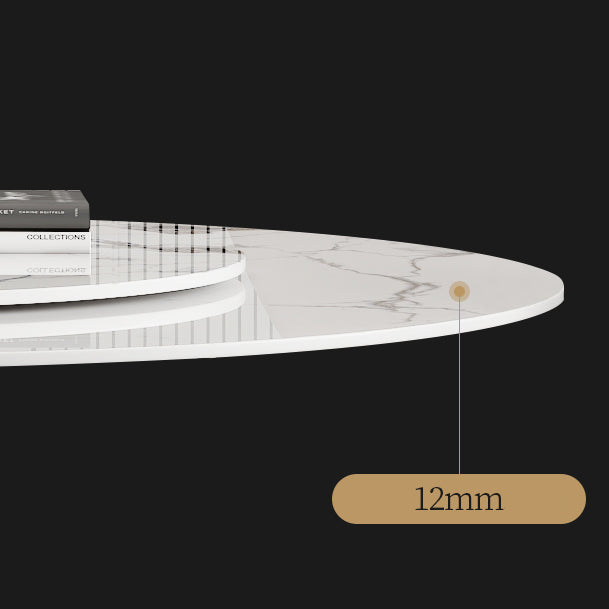 Rose Base Pedestal Dining Table Traditional Luxury Round Stone Dining Table