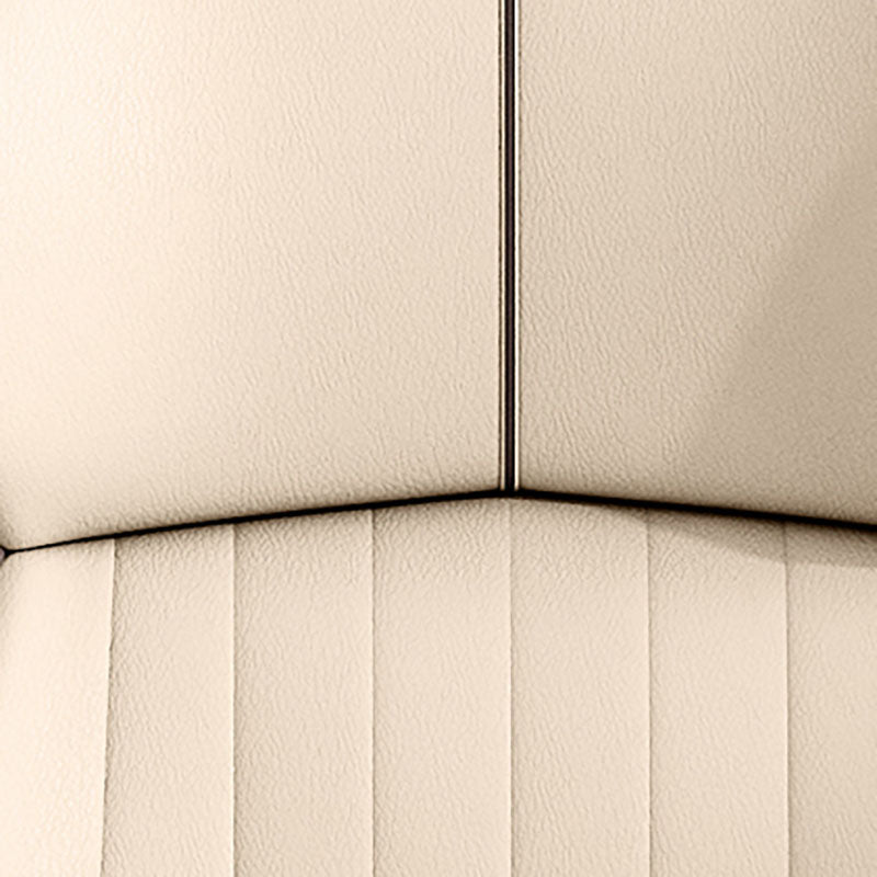 Scandinavian Wingback Arm Dining Chairs for Home Leather Dining Chairs