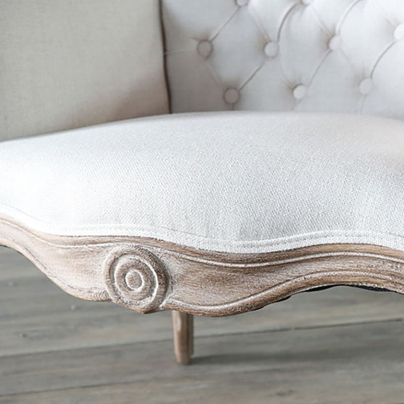 Matte Finish Solid Back Chair Farmhouse Coffee Shop Fabric Arm Chair