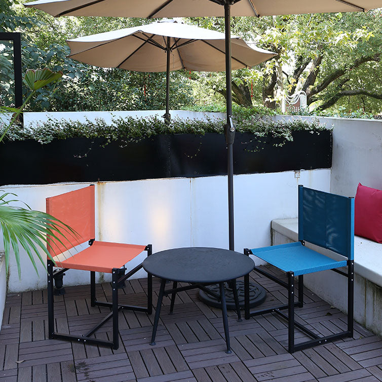 Contemporary Dining Chair Armless Chair with Metal Legs for Kitchen