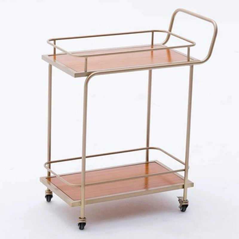 32.28" High Modern Style Prep Table Rolling Stone Prep Table for Dining Room