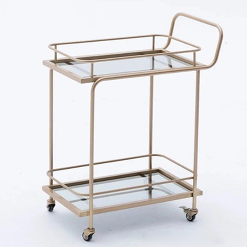 32.28" High Modern Style Prep Table Rolling Stone Prep Table for Dining Room