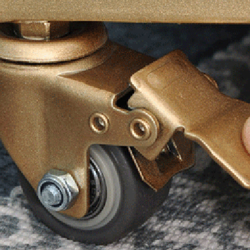 32.28" High Modern Style Prep Table Rolling Stone Prep Table for Dining Room