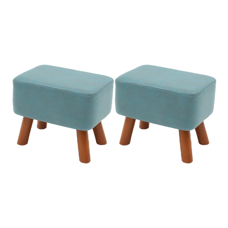 Contemporary Standard Stain Resistant Pure Color Leather Indoor Standard