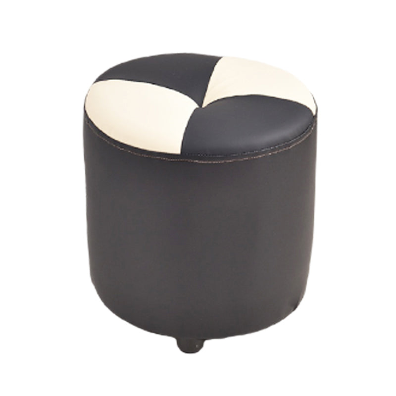 Modern Yellow Cube Water Resistant Color Piece Leather Indoor Cube