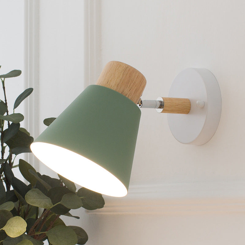 Modern Cone Shape Wall Sconce Lights 1 Light Wall Light for Dining Room
